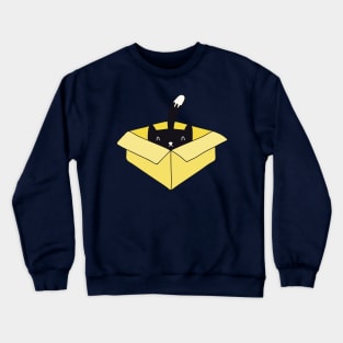 Cat in a box Crewneck Sweatshirt